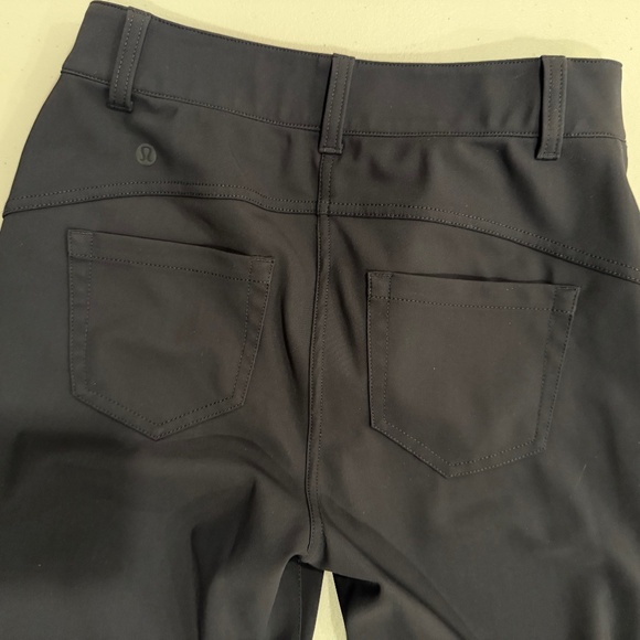 Black Lululemon Pants (Pockets and Zip) - size 27 - Picture 1 of 2